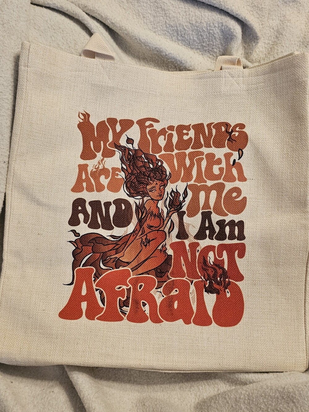 A Court of Rose and Thornes ACOTAR Sublimination Tote Bag